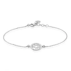 Histoire D'Or Bracelet Argent Blanc Vroon