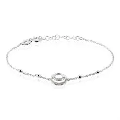 Histoire D'Or Bracelet Argent Rhodié Vibien Glitter