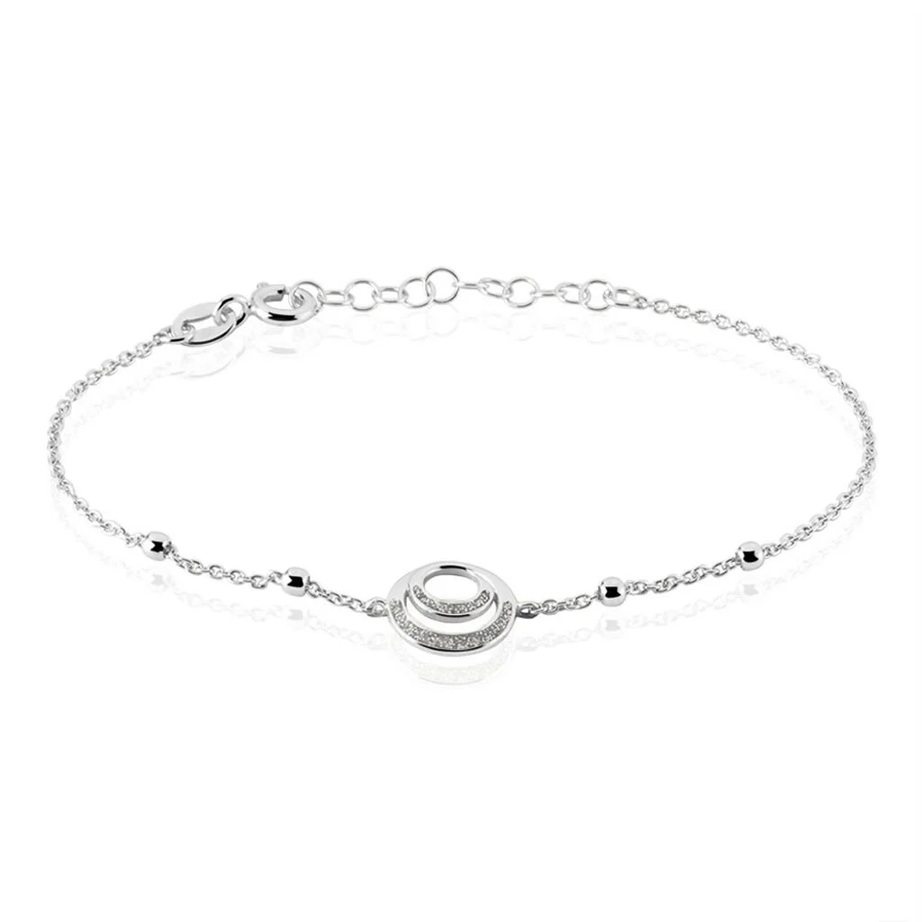 Histoire D'Or Bracelet Argent Rhodié Vibien Glitter