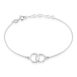 Histoire D'Or Bracelet Argent Blanc Ula