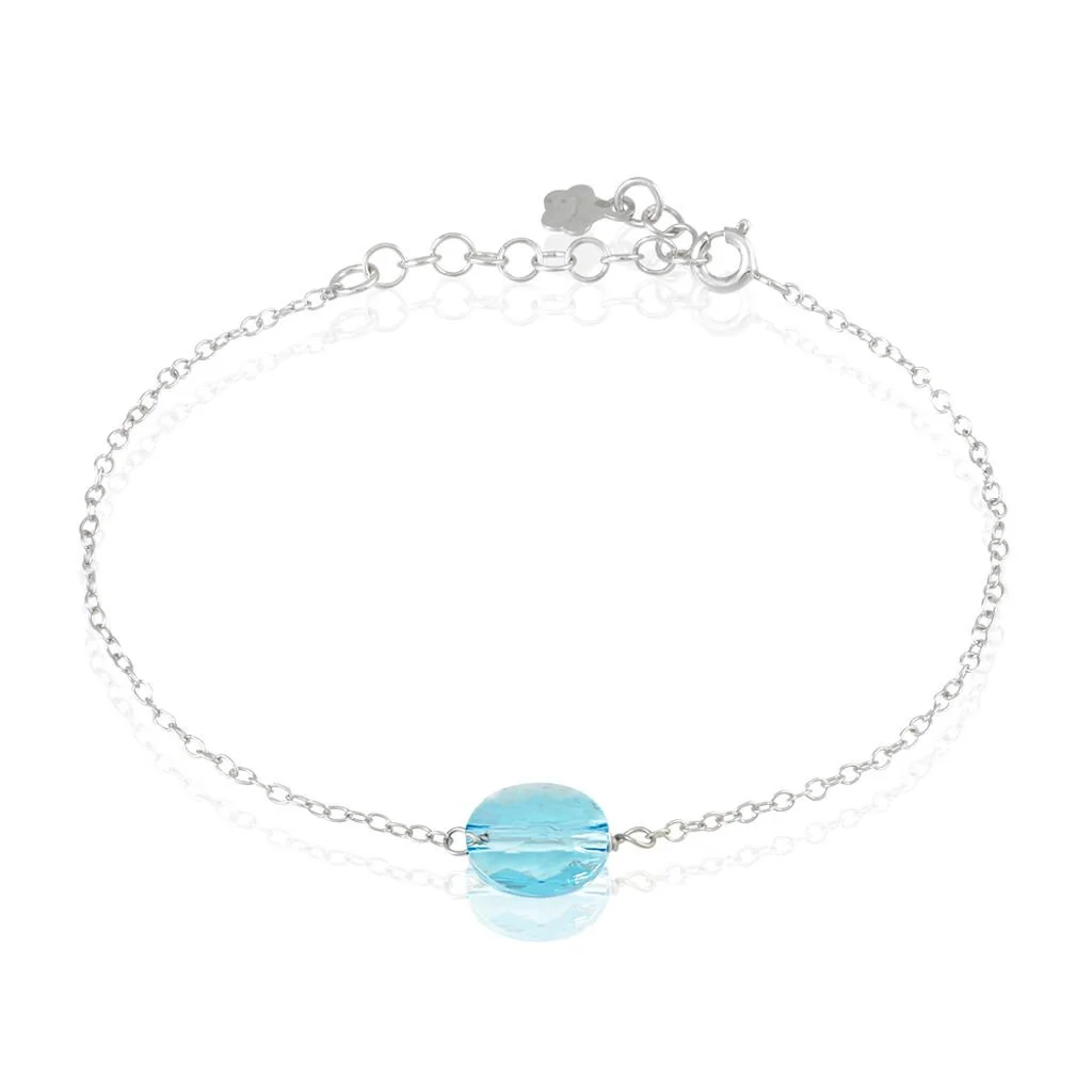 Histoire D'Or Bracelet Sirene Argent Blanc Pierre De Synthese