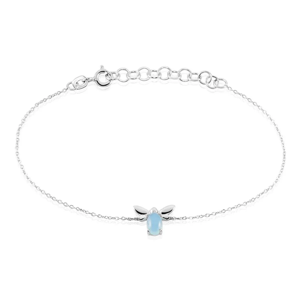 Histoire D'Or Bracelet Argent Nedeleg Calcedoine