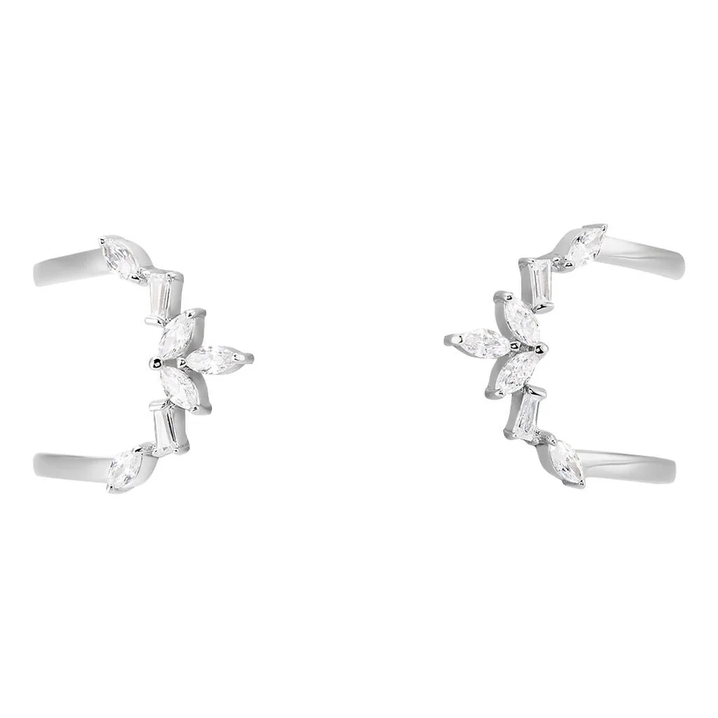 Histoire D'Or Bracelet Jonc Mahely Argent Blanc Oxyde De Zirconium – Image 2