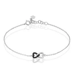 Histoire D'Or Bracelet Marcella Argent Blanc Oxyde De Zirconium
