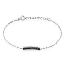 Histoire D'Or Bracelet Elianna Argent Blanc Oxyde De Zirconium