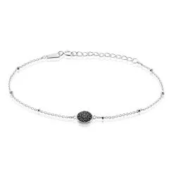 Histoire D'Or Bracelet Pascalin Argent Blanc Oxyde De Zirconium