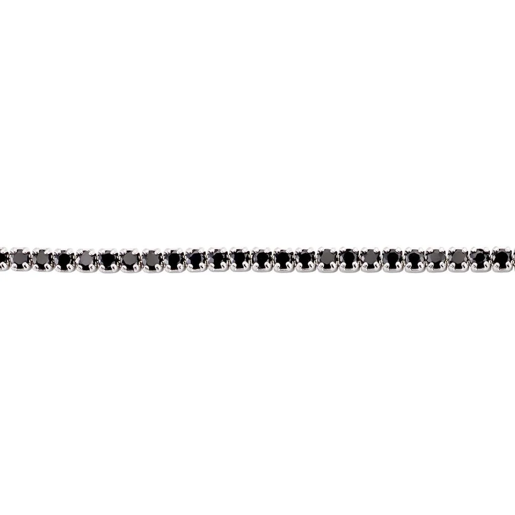 Histoire D'Or Bracelet Lou-anne Argent Blanc Oxyde De Zirconium Noir – Image 2