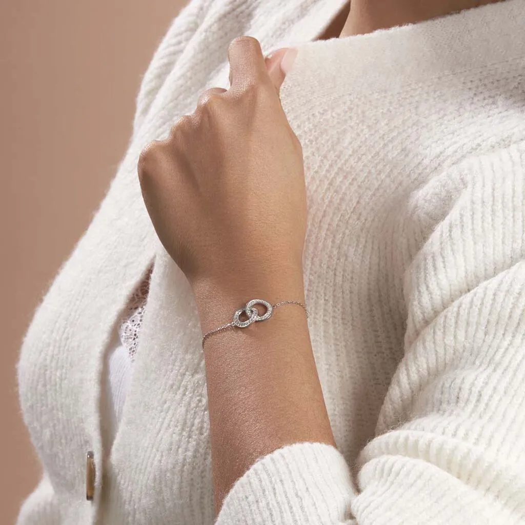 Histoire D'Or Bracelet Anne Argent Blanc Oxyde De Zirconium – Image 3