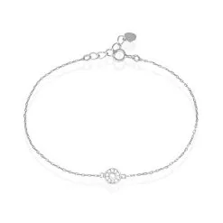 Histoire D'Or Bracelet Auxana Argent Blanc Oxyde De Zirconium
