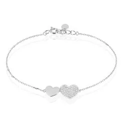 Histoire D'Or Bracelet Betti Argent Blanc Oxyde De Zirconium