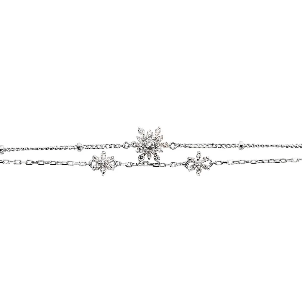 Histoire D'Or Bracelet Leila Argent Blanc Oxyde De Zirconium – Image 2
