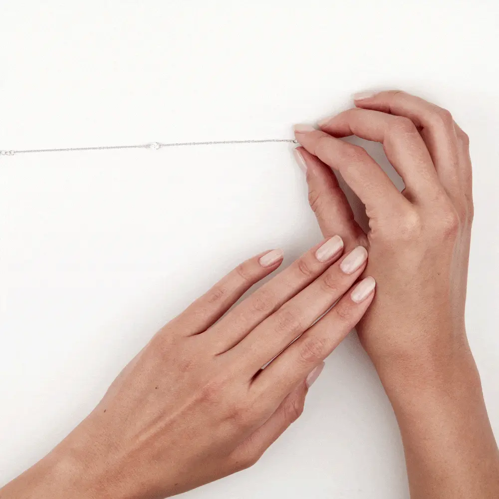 Histoire D'Or Bracelet Alda Argent Blanc Oxyde De Zirconium – Image 3