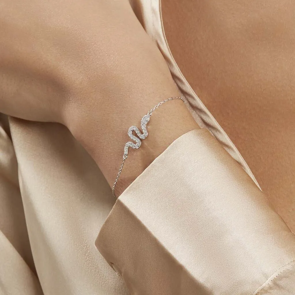 Histoire D'Or Bracelet Eponine Argent Blanc Oxyde De Zirconium – Image 4