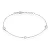 Histoire D'Or Bracelet Venda Argent Blanc Oxyde De Zirconium