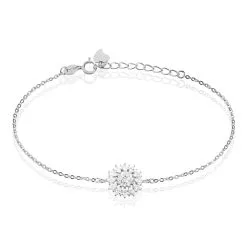 Histoire D'Or Bracelet Hyelana Argent Blanc Oxyde De Zirconium