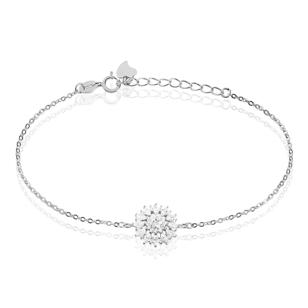 Histoire D'Or Bracelet Hyelana Argent Blanc Oxyde De Zirconium
