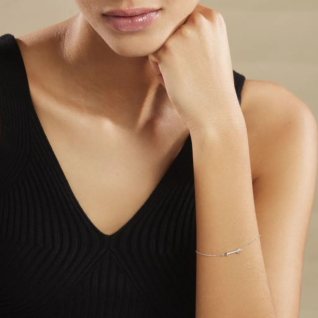 Histoire D'Or Bracelet Harrow Argent Blanc Oxyde De Zirconium – Image 3