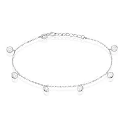 Histoire D'Or Bracelet Colly Argent Blanc Oxyde De Zirconium