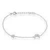 Histoire D'Or Bracelet Theoline Argent Blanc Oxyde De Zirconium