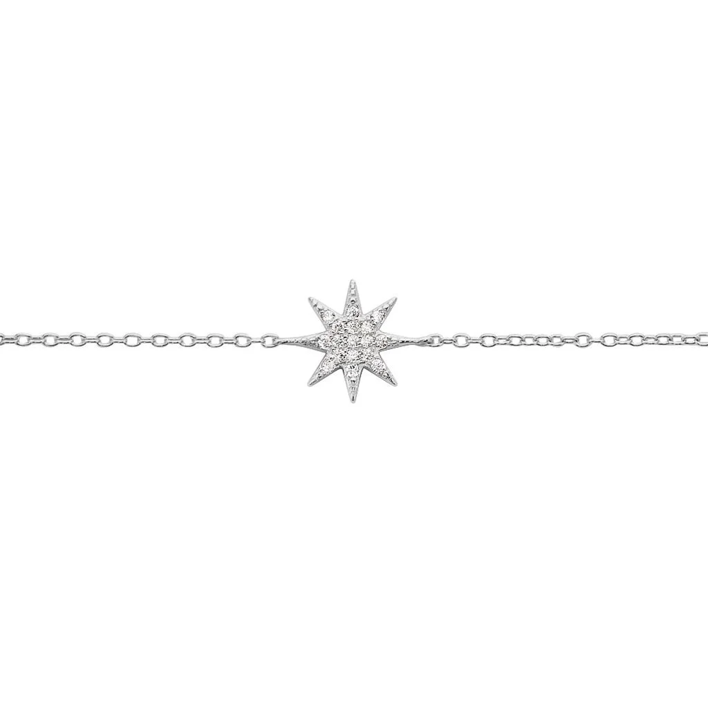 Histoire D'Or Bracelet Sarida Argent Blanc Oxyde De Zirconium – Image 2