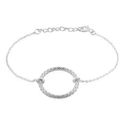 Histoire D'Or Bracelet Sowa Argent Blanc Oxyde De Zirconium