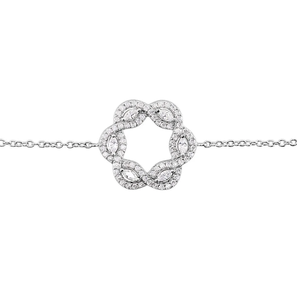 Histoire D'Or Bracelet Elvera Argent Blanc Oxyde De Zirconium – Image 2