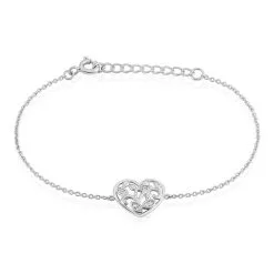 Histoire D'Or Bracelet Douglas Argent Blanc Oxyde De Zirconium
