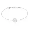 Histoire D'Or Bracelet Araroundus Argent Blanc Oxyde De Zirconium