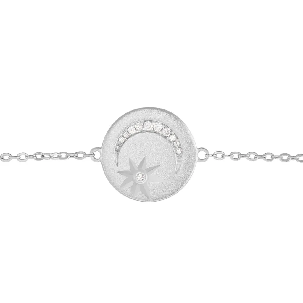 Histoire D'Or Bracelet Araroundus Argent Blanc Oxyde De Zirconium – Image 2