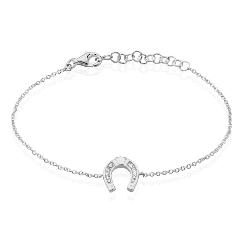 Histoire D'Or Bracelet Argent Blanc Centaures Oxyde De Zirconium