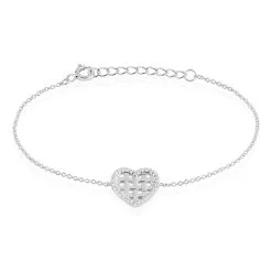 Histoire D'Or Bracelet Argent Helenius Oxydes De Zirconium