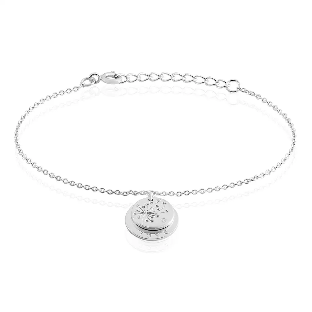 Histoire D'Or Bracelet Argent Bapper Oxydes De Zirconium