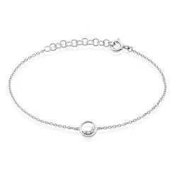 Histoire D'Or Bracelet Argent Vivence Oxydes De Zirconium