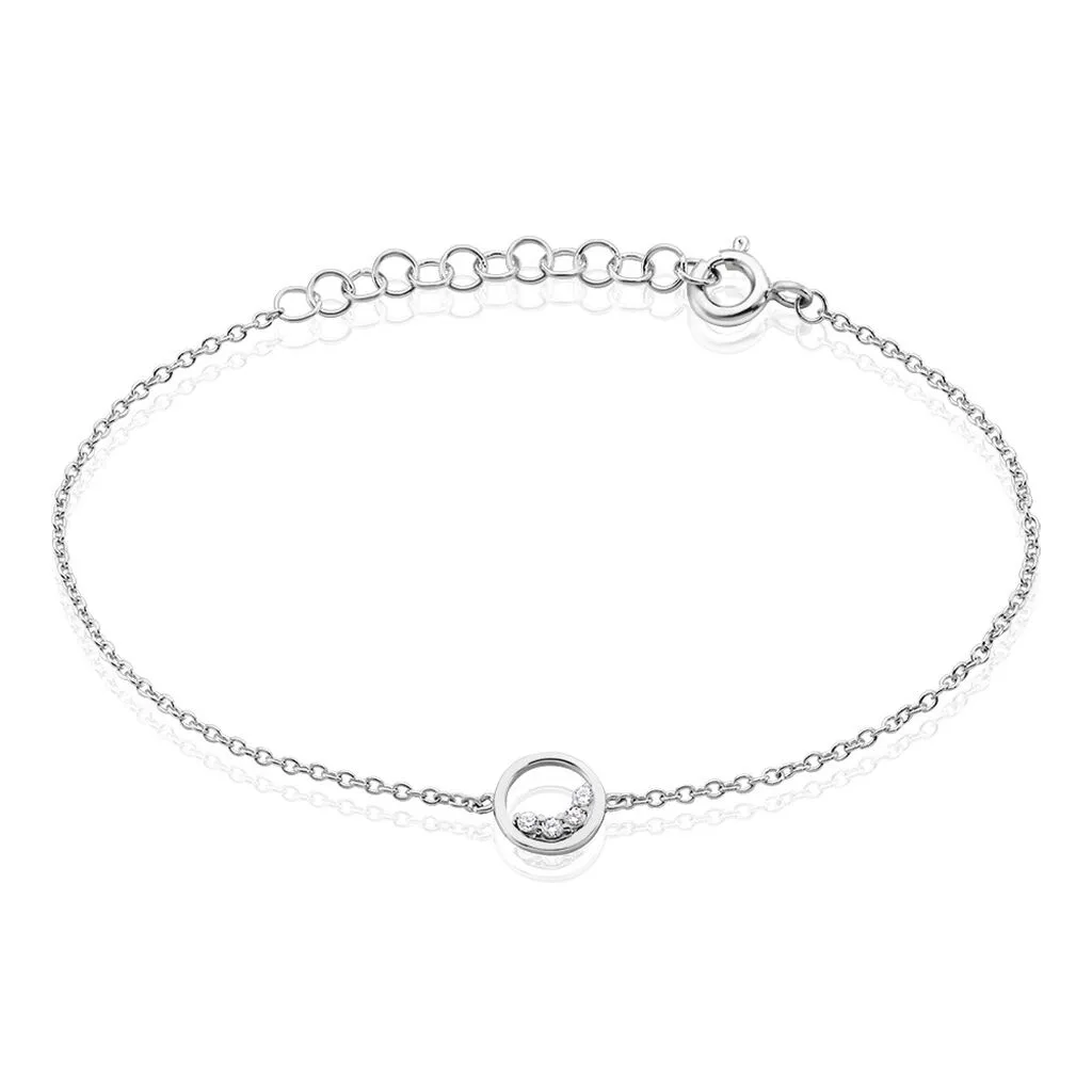Histoire D'Or Bracelet Argent Vivence Oxydes De Zirconium