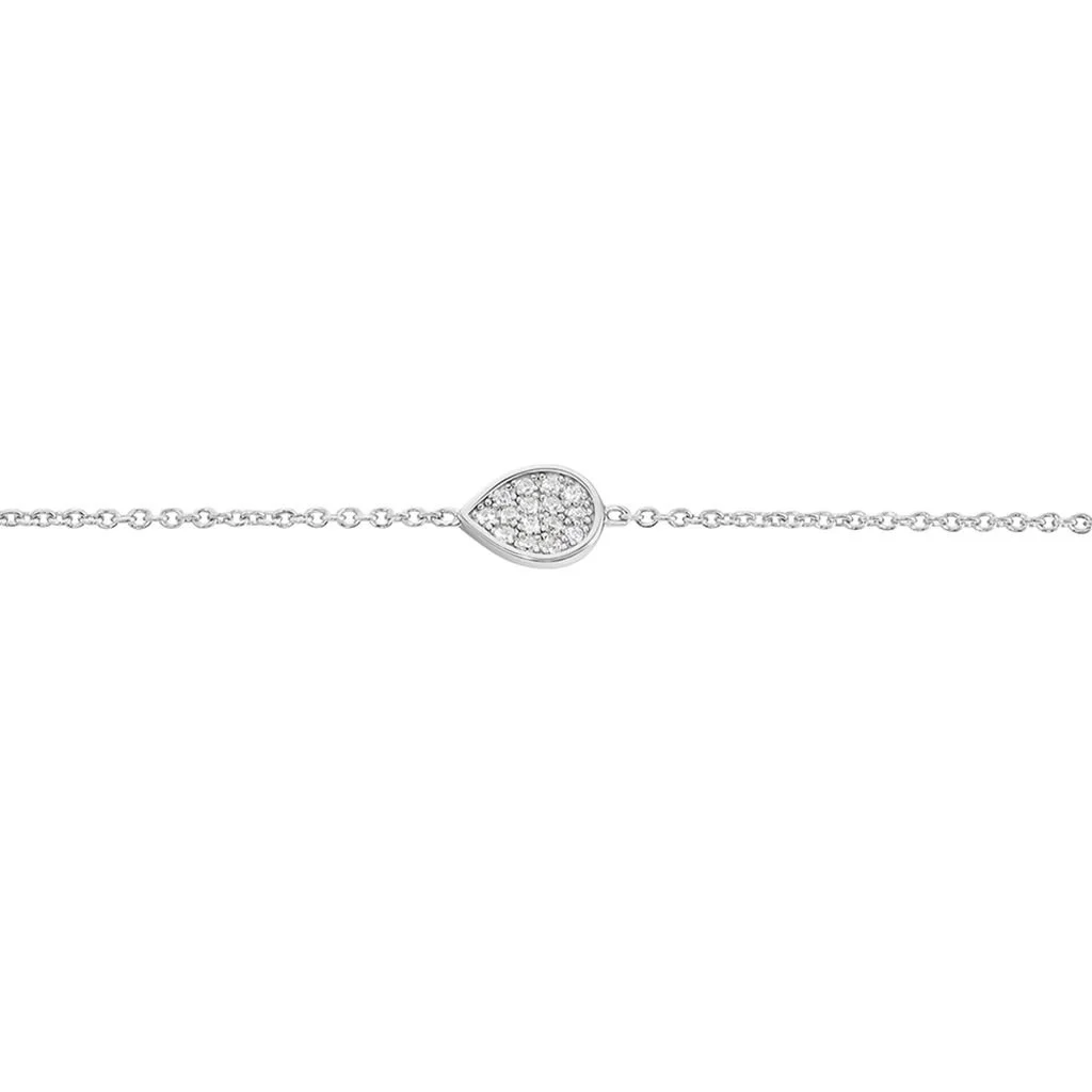 Histoire D'Or Bracelet Argent Tricoria Oxydes De Zirconium – Image 2