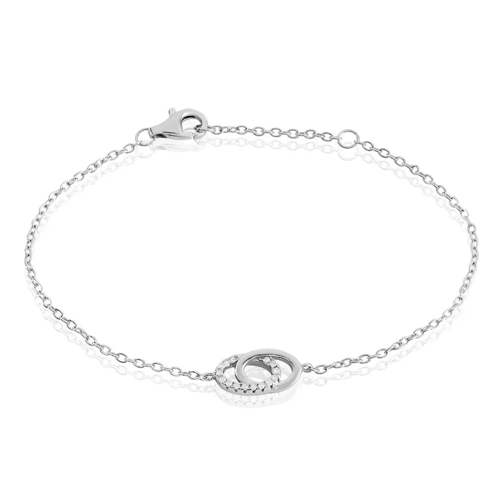 Histoire D'Or Bracelet Esculape Argent Oxyde