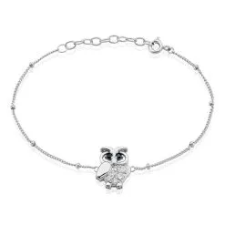 Histoire D'Or Bracelet Argent Trine Oxydes De Zirconium