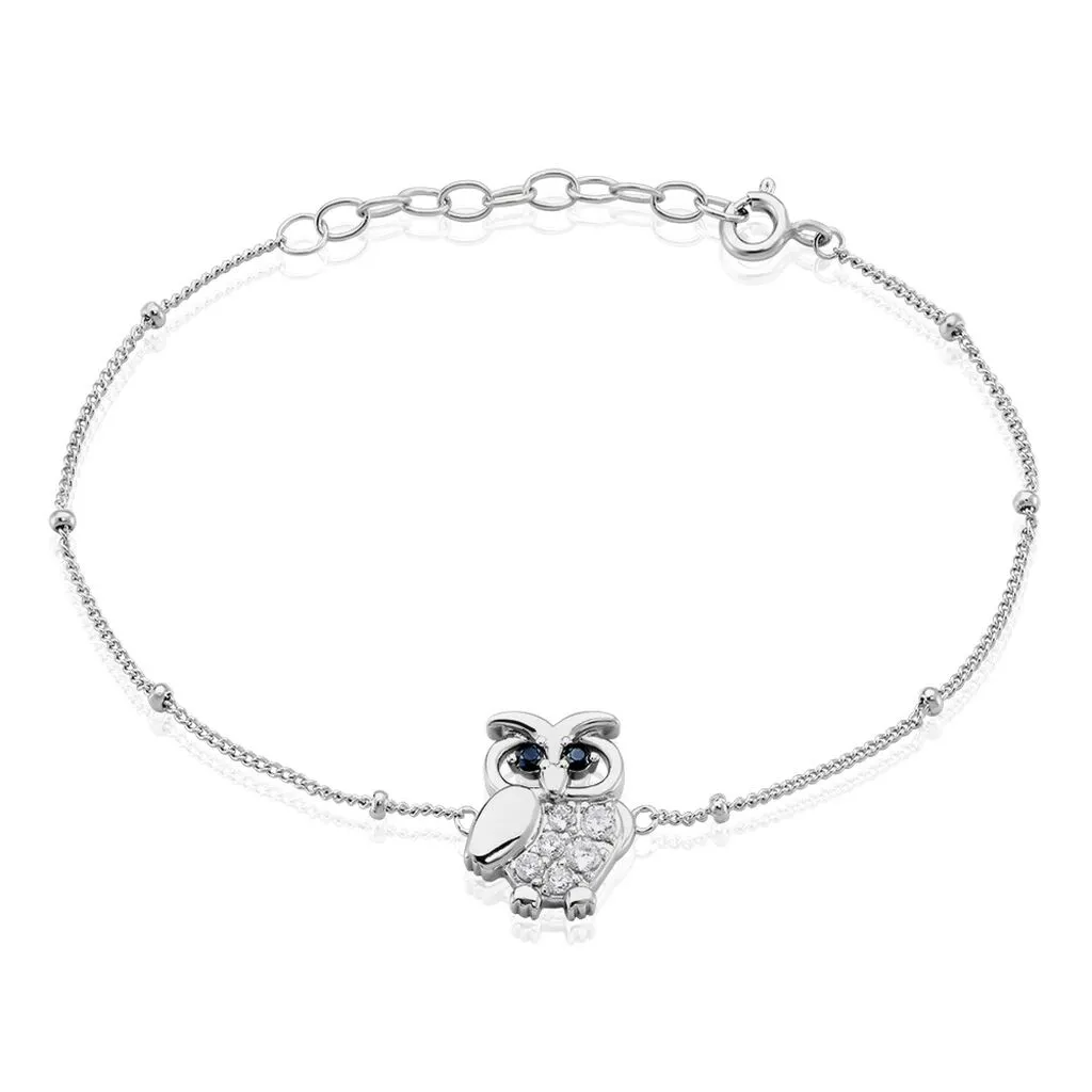 Histoire D'Or Bracelet Argent Trine Oxydes De Zirconium