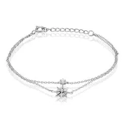 Histoire D'Or Bracelet Shone Argent Oxyde De Zirconium