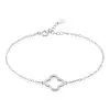 Histoire D'Or Bracelet Argent Blanc Finnegan Oxyde De Zirconium