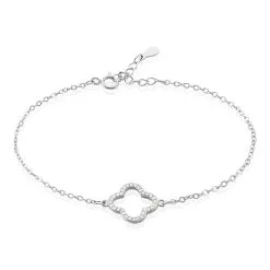 Histoire D'Or Bracelet Argent Blanc Finnegan Oxyde De Zirconium