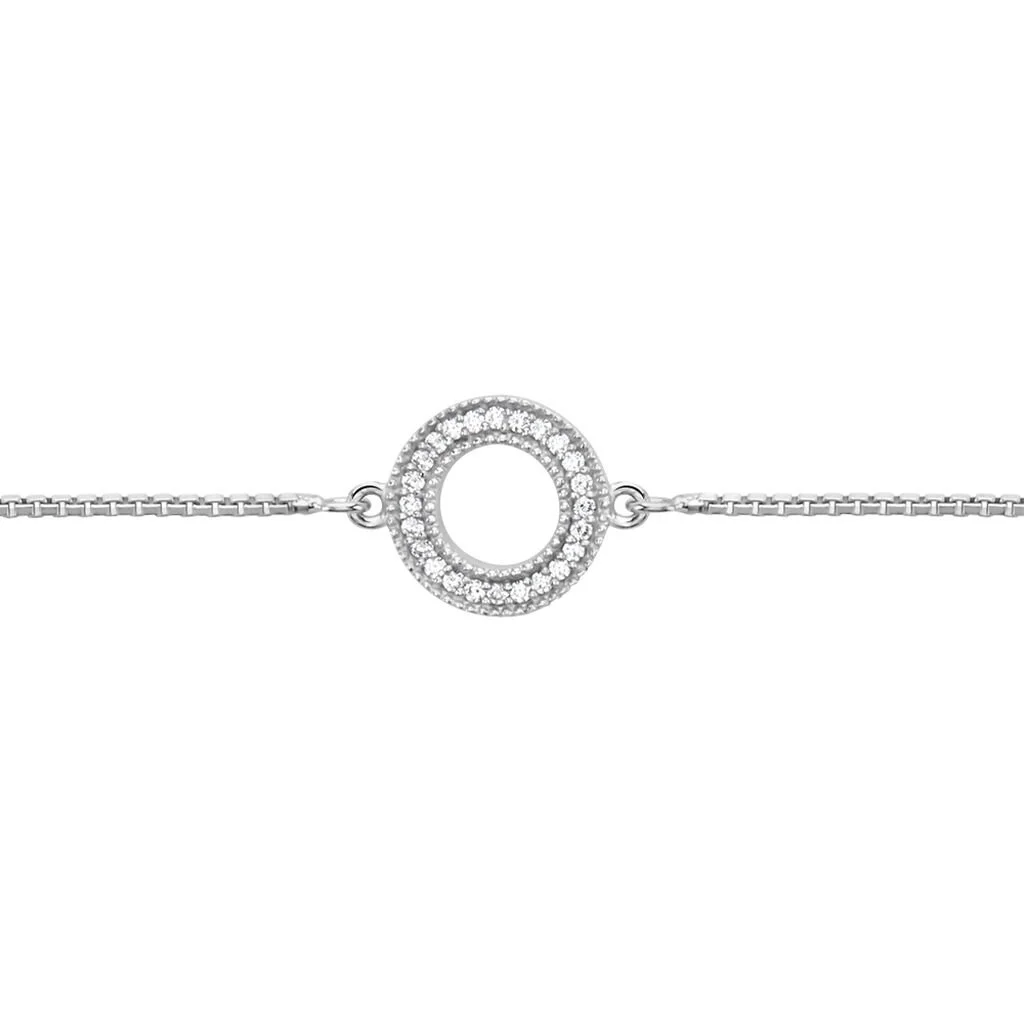 Histoire D'Or Bracelet Argent Blanc Anrai Oxydes De Zirconium – Image 2