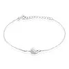 Histoire D'Or Bracelet Argent Blanc Alphonzo Oxydes De Zirconium