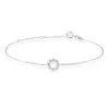 Histoire D'Or Bracelet Nostra Argent Blanc Oxyde De Zirconium
