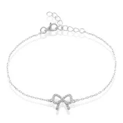 Histoire D'Or Bracelet Rezzan Argent Blanc Oxyde De Zirconium