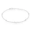 Histoire D'Or Bracelet Rana Argent Blanc Oxyde De Zirconium