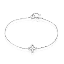 Histoire D'Or Bracelet Sophia Argent Blanc Oxyde De Zirconium