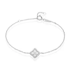 Histoire D'Or Bracelet Abigail Argent Blanc Oxyde De Zirconium