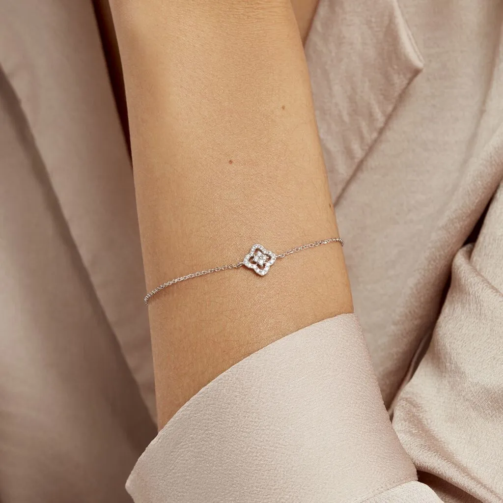 Histoire D'Or Bracelet Abigail Argent Blanc Oxyde De Zirconium – Image 4