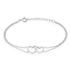 Histoire D'Or Bracelet Anne-ael Argent Blanc Oxyde De Zirconium